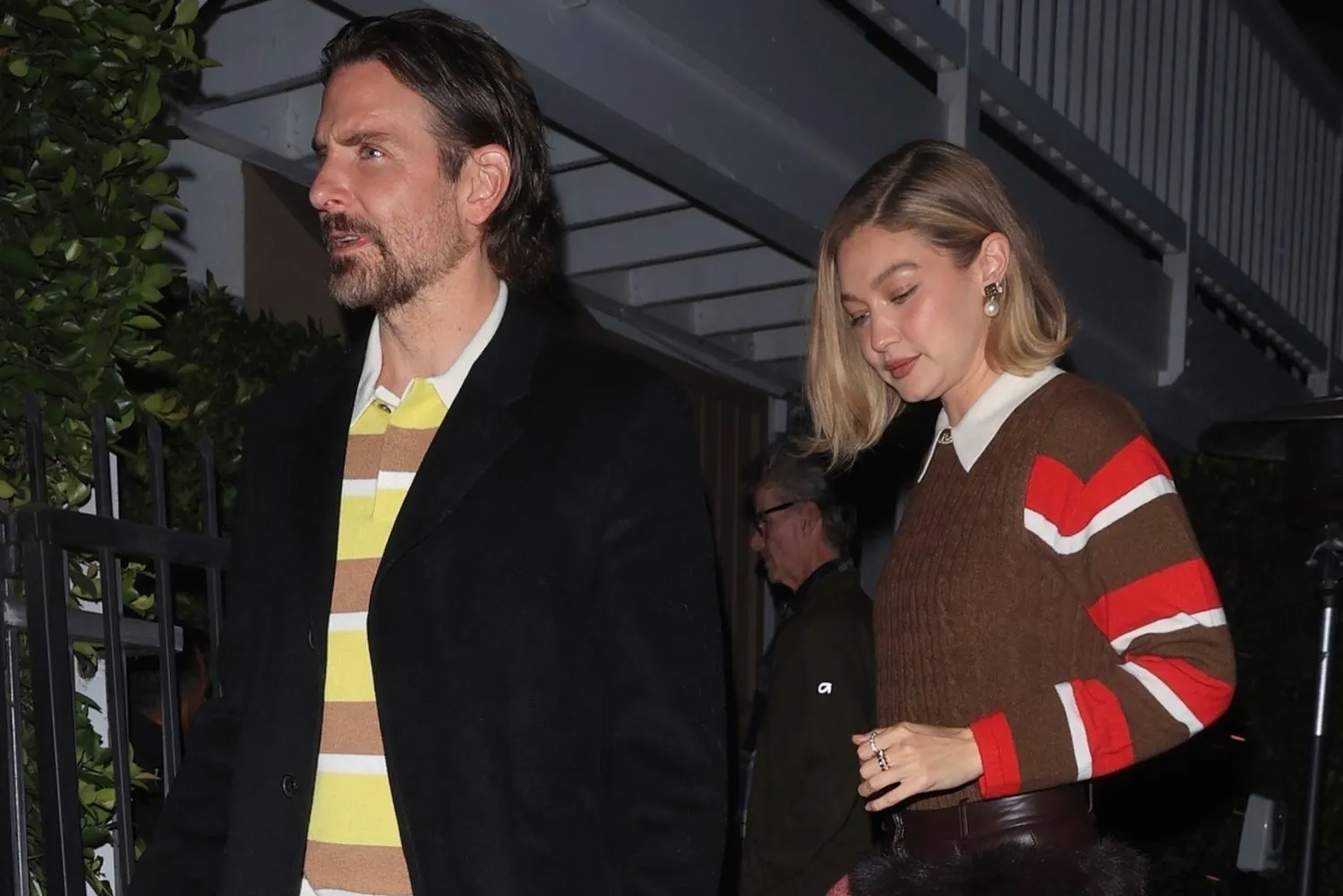 Bradley Cooper Joins Gigi Hadid and Her Dad for a Glamorous Dinner Date in Santa Monica