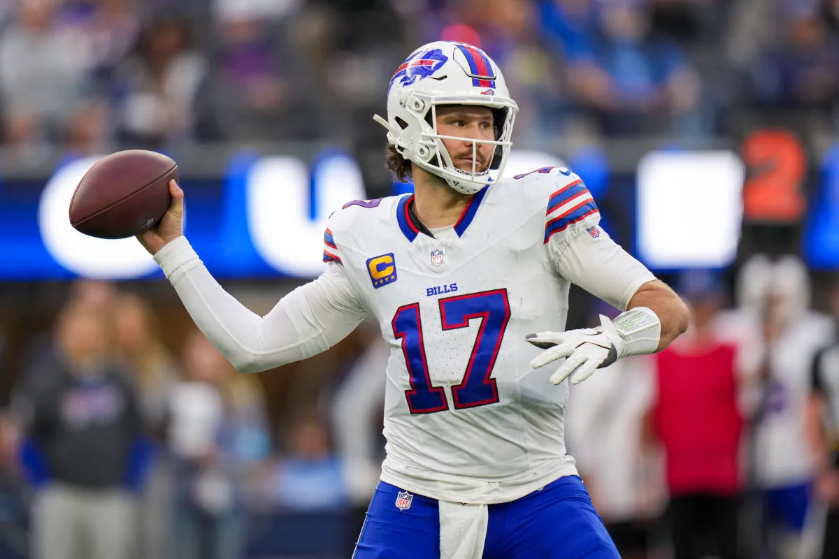 Josh Allen Makes NFL History with Unique Touchdown Feat in Buffalo Bills Nail-Biter Against Rams